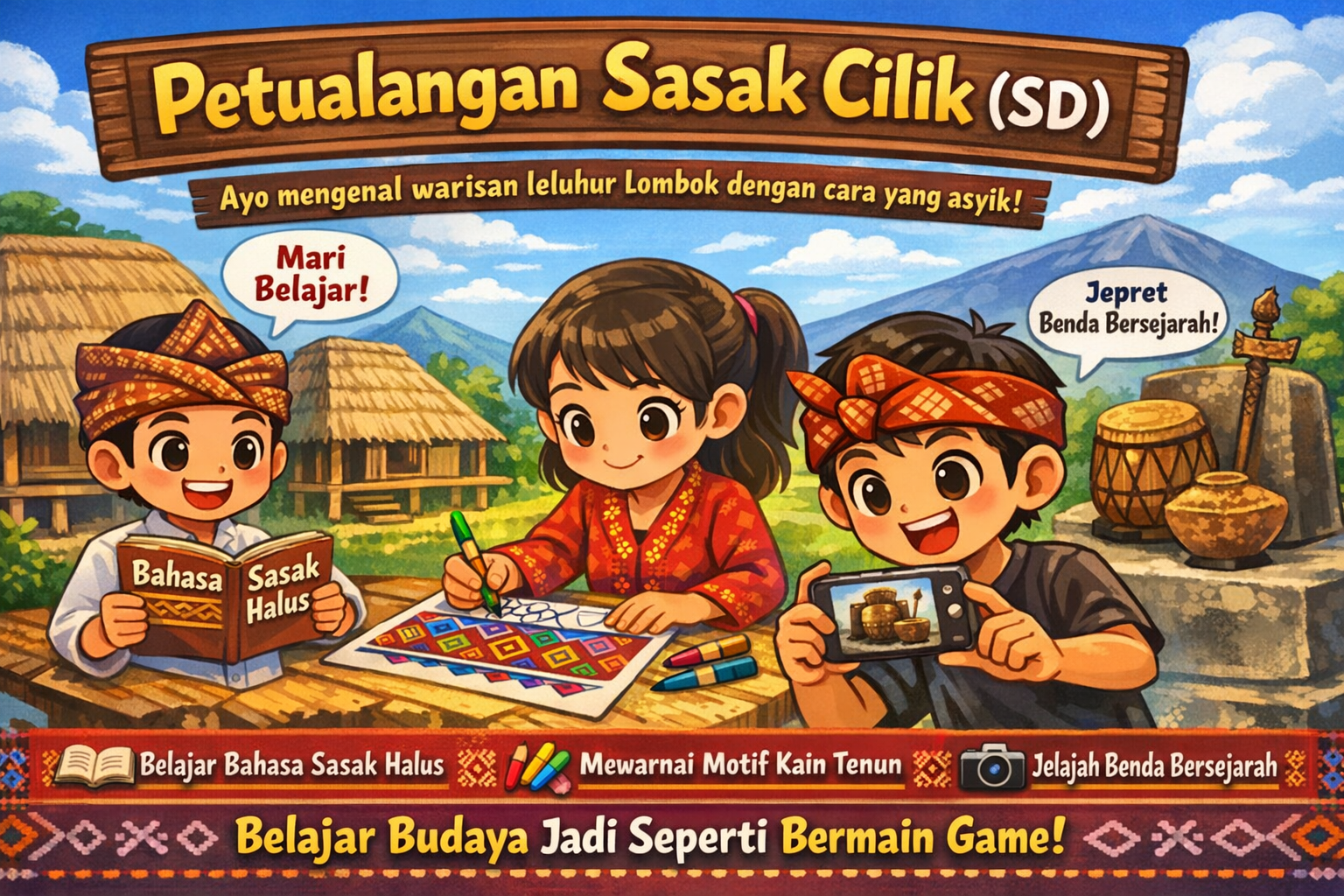 Petualangan Sasak Cilik (SD)