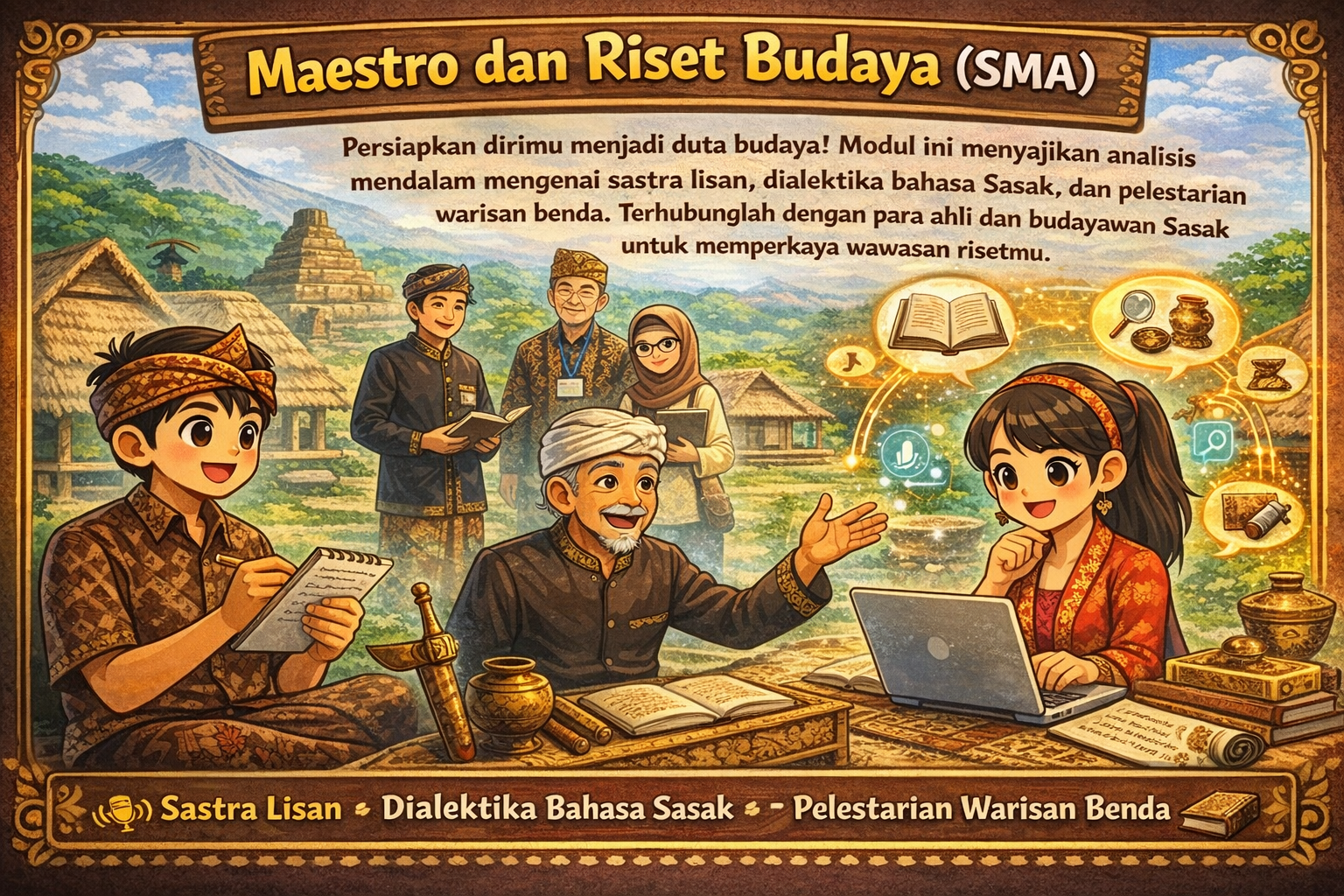 Maestro dan Riset Budaya (SMA)